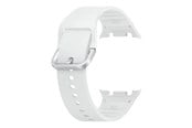Smartklokke - Tilbehør - Samsung Galaxy Watch8 | Watch8 Classic Sport Band (S/M) - White - ET-SNL32SWEGEU