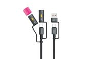 USB - 4smarts Explorer 4-in-1 USB-C Cable Set - 541060
