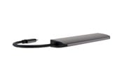 USB-hub - 4smarts 6-in-1 Hub - docking station - USB-C - HDMI USB-hub - USB 3.0 - 6 porter - Svart - 468782
