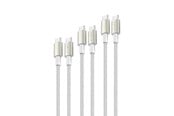 USB - 4smarts USB-C to USB-C Cable - 60W 3 pcs (3 m + 1.5 m + 0.5 m) - 540621