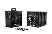 Kabinettvifte - be quiet! Pure Wings 3 120 HS (3-pack) - Kabinettvifte - 120mm - Svart - 30 dBA - BL140