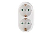 Strømkabel (ekstern) - Nedis - socket splitter - 3500 Watt - PSSPL200F1WT