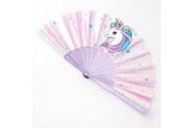Små gaver til barn - Pocket Money Unicorn Hand Fan - assorted - 621507