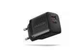 Mobil - Adaptere og ladere - AXAGON Wall Charger 20 W PD 3.0 Quick Charge 4+ - USB-C + USB-A - ACU-PQ20