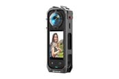 Actionkamera - Tilbehør - Puluz Metal Protective Case with Lens Cover for Insta360 X5 - PU748H