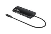 Dokkingstasjon - IC INTRACOM Manhattan USB-C Dock/Hub with Card Reader - M152440