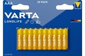 Batteri - VARTA Longlife 4103 battery - 20 x AAA - Alkaline - 4103101420