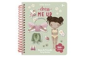 Kreative leker - Little Dutch Dress up Sticker Book Rosa Fairy Garden - 126324