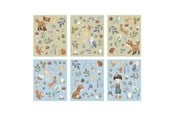 Kreative leker - Little Dutch Sticker set Forest Friends - 126619