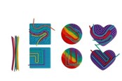 Små gaver til barn - Hipo Fingerprint Maze round/heart/square - assorted - 621904