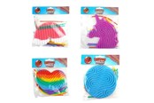 Små gaver til barn - Hipo Fingerprint Maze unicorn/rainbow - assorted - 621905
