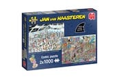 Puslespill - Jan van Haasteren Give us some space & All dressed up (2 × 1000) - 1110100540