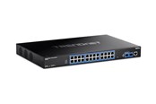Switch/splitter - TRENDnet TI-RG262i - Version v1.0R - switch - industrial L2 - 26 ports - Managed - rack-mountable - TAA Compliant - TI-RG262i
