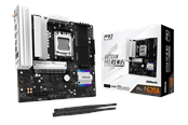 Hovedkort - ASRock A620AM PRO RS WIFI Hovedkort - AMD A620A - AMD AM5 socket - DDR5 RAM - Micro-ATX - 90-MXBSW0-A0UAYZ