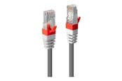 Nettverkskabel - Lindy patch cable - 2 m - grey - Grå - 2m - 45353