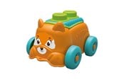 Babyleker - Clementoni Baby - Clemmy Sensory Puppy Orange with Soft Blocks 5pcs. - 17487