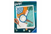 Kreative leker - Ravensburger CreArt Paint by Numbers - Swimming Pool - 25523 8