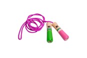 Utendørsleker - BS Toys - Jump Rope Pink with Wooden Handles - GA379