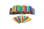 Arts & Crafts - Tilbehør - Colorations - Colored Wooden Popsicle Sticks 500 pcs - CHCTD