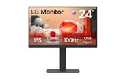Skjerm - 24" LG 24BA750-B - 1920x1080 (FHD) - 100Hz - IPS - 65W USB-C - KVM switch - 24BA750-B