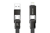 USB - BlitzWolf BW-HDC7 4-in-1 USB + C + Lightning Cable 240W - BW-HDC7