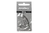 Arts & Crafts - Tilbehør - Creativ Company - Key hook Silver plated 2 pcs. - 61163