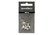 Arts & Crafts - Tilbehør - Creativ Company - Calotte Silver Plated 20 pcs. - 601700