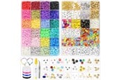 Hobbyartikler - Pro Merkki Smykkesett - Heishi & Charm Perler - 7000 stk - 7110-5