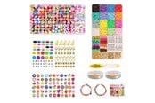 Hobbyartikler - Pro Fimo Smykkesett - Heishi & Charm Perler - 4500 stk - 7110-2
