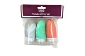 Fritid & Reise - UNIQ Reiseflaskesett - 3 stk, 60 ml - 7454