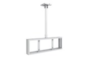 Veggmontering, AV-braketter & AV-møbler - Multibrackets M Pro Series enclosure - back-to-back - for digital signage display - universal theft protect - white RAL 9005 - Max 25 kg - recommended for 37" - 7350105211515