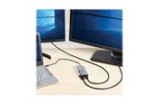 Skjermkabel - Eaton Tripp Lite Series USB-C Adapter Dual Display - 4K 60 Hz HDMI 100W PD Passthrough Silver - U444-2H-DL