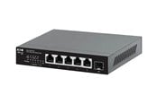 Switch/splitter - Eaton Tripp Lite series Desktop Gigabit Ethernet Unmanaged Switch PoE+ Pass-Through 5-Port 2.5 Gbps 70W Metal - NG5POE-M2
