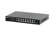 Switch/splitter - Eaton Tripp Lite series Desktop Gigabit Ethernet Unmanaged Switch PoE+ Pass-Through 8-Port 2.5 Gbps 100W Metal - NG8POE-M2