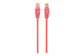 Nettverkskabel - Gembird patch cable - 5 m - pink - Rosa - 5m - PP12-5M/RO
