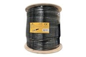 Nettverkskabel - Gembird Cablexpert bulk cable - 305 m - black - Svart - 305m - FPC-6004GE-SO-OUT