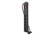 Strømkabel (ekstern) - Lanberg SP1 - power strip - 2500 Watt - SP1-05E-0150-BK