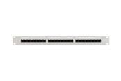Tilbehør - Lanberg patch panel - 1U - 19" - with shelf - PPU5-1124-S