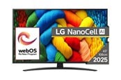Flatskjerm-TV - LG 43" Flatskjerm-TV LED 4K 43NANO81A3A - 43NANO81A3A