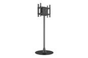 Veggmontering, AV-braketter & AV-møbler - Multibrackets M Pro Series stand - modular - for 2 LCD displays - single pole floorbase round B2B - black - Max 100 kg - recommended for 65" - 7350105219115