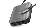 Flashminneadapter - AXAGON SuperSpeed USB-C - SD / microSD / CF - UHS-II Card Reader - CRE-S3C