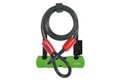 Sykkelutstyr - ABUS Ultra Mini -U-Lock 410 mm + Cobra 10/120 - ABUS000045134596
