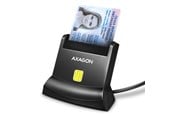 Flashminneadapter - AXAGON USB-A Smart Card / ID Card StandReader - CRE-SM4N