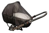 Babyutstyr - Anne & Mikael Mosquito net for stroller or pram black - 202111