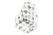 Babyutstyr - Anne & Mikael high chair cushion gray owl pattern - 201373
