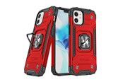 Mobil - Deksel og etui - Wozinsky Ring Armor case for iPhone 14 armored cover - Red - 9145576265475