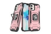 Mobil - Deksel og etui - Wozinsky Ring Armor iPhone 14 case armored cover magnetic holder ring gold - 9145576265482