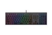 Tastatur - A4Tech FSTYLER FX60H - Tastatur - Grå - A4TKLA47126