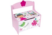 Barnerom - Playwood Wooden Toy Bench - Pink - RS1908