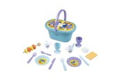 Rollelek - Smoby Stitch Picnic Basket with Accessories 19pcs - 7600312510